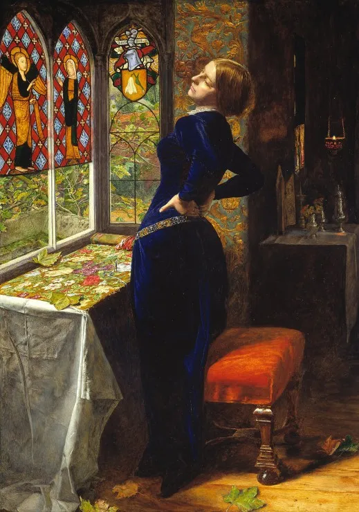 John Everett Millais : Mariana, 1851