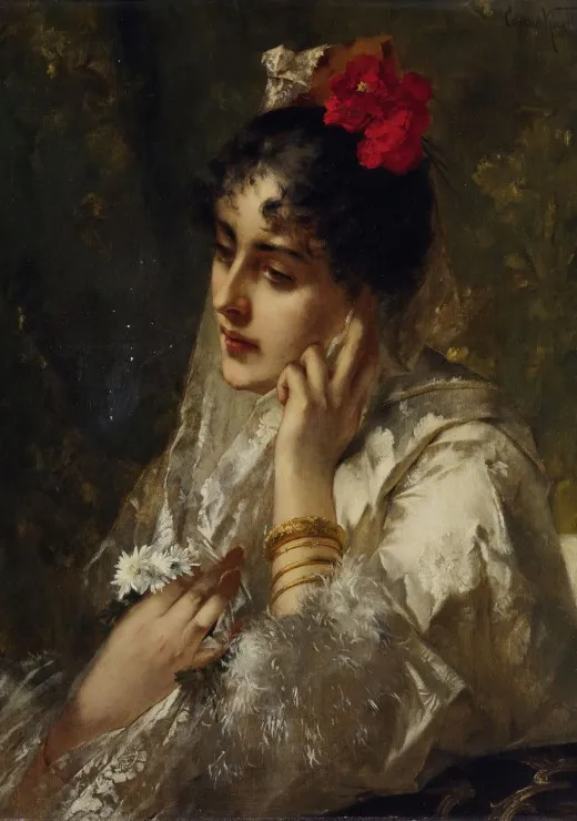 Conrad Kiesel : Jeune Espagnole, 1921