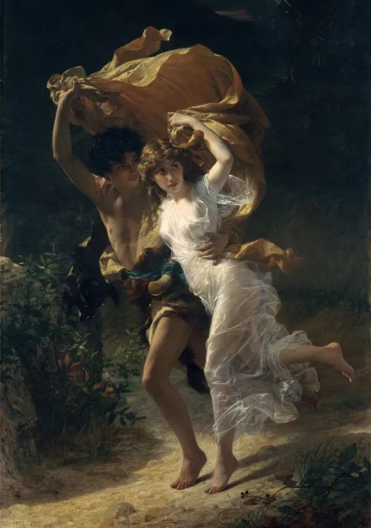 Pierre-Auguste Cot : La Tempête, 1880