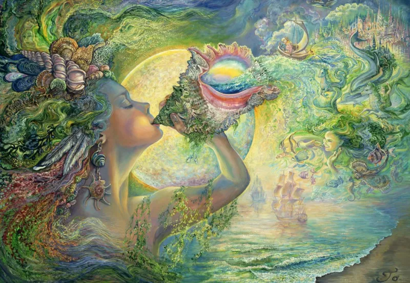 Josephine Wall - Call of the Sea