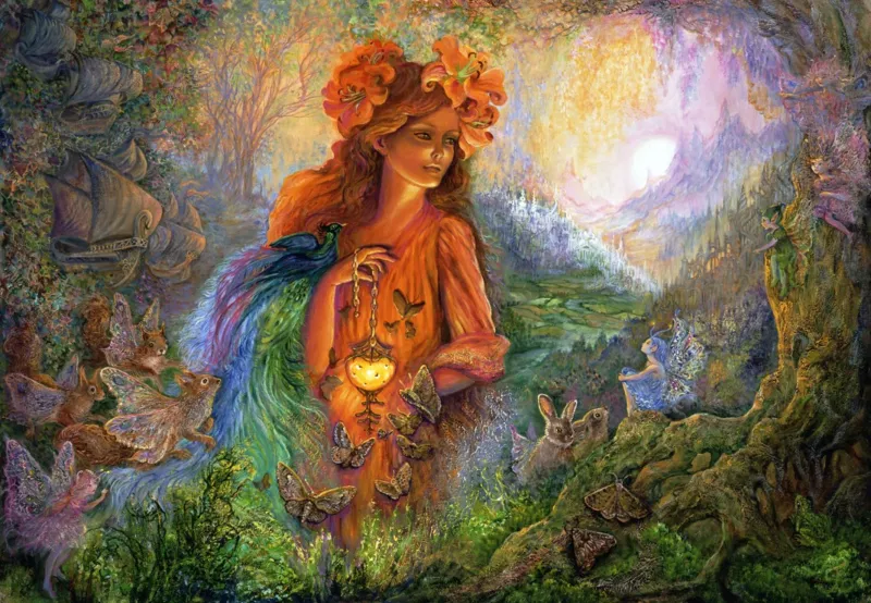 Josephine Wall - Lighting the Way