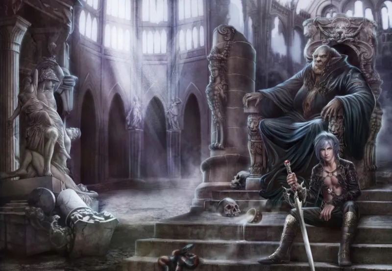 Hidden in the Dark Temple