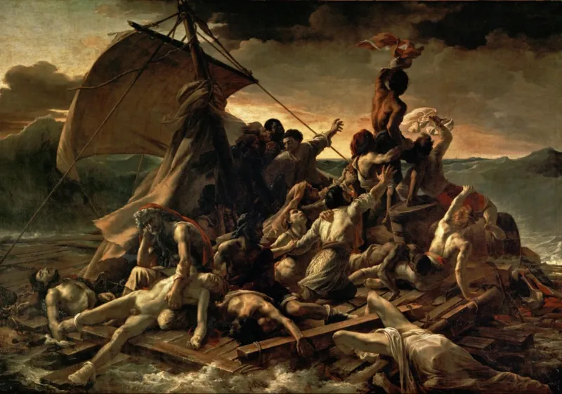 Théodore Géricault : Le Radeau de La Méduse, 1817-1818