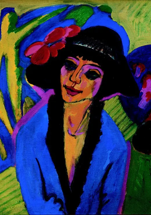 Ernst Ludwig Kirchner : Bildnis Gerda, 1914