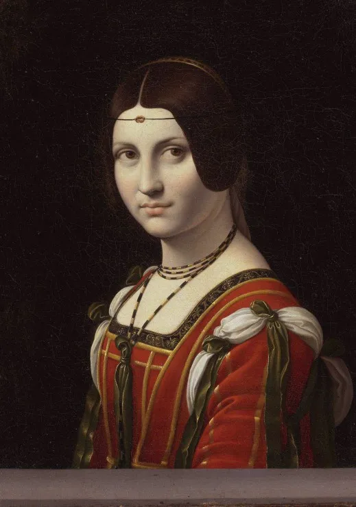 Léonard de Vinci : La Belle Ferronnière, 1490-1496