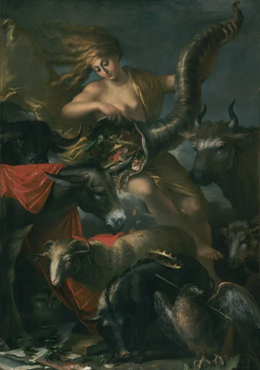 Salvator Rosa : Allégorie de la Fortune, 1658-1659