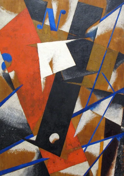 Lyubov Popova : Space-Power Construction, 1921