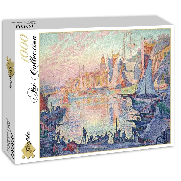 Paul Signac : Le Port de Saint-Tropez, 1901