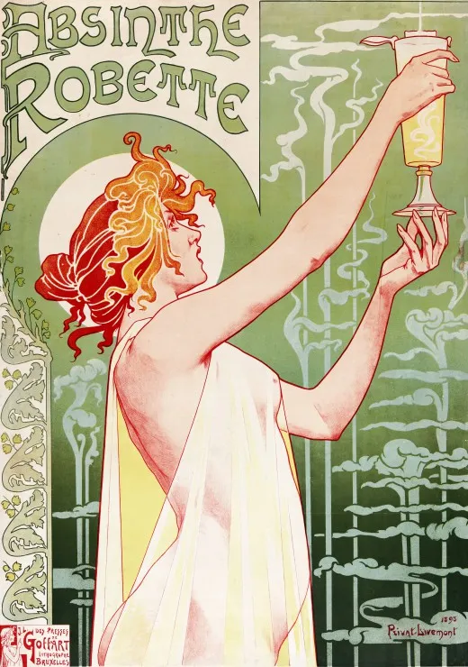 Privat-Livemount - Absinthe Robette, 1896