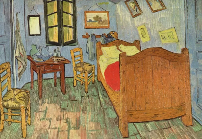 Vincent Van Gogh - La Chambre en Arles, 1888