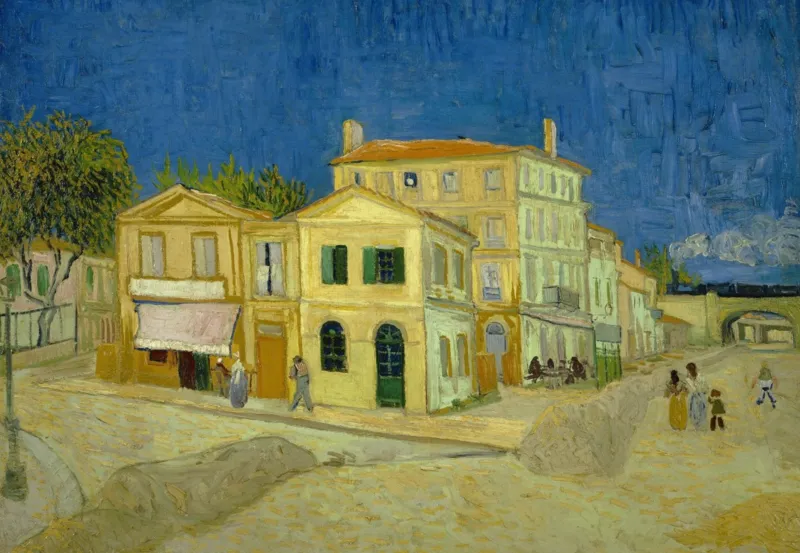 Vincent Van Gogh - The yellow house, 1888