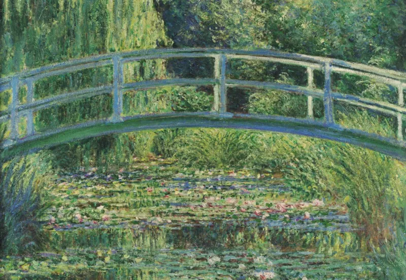 Claude Monet : The Water-Lily Pond, 1899
