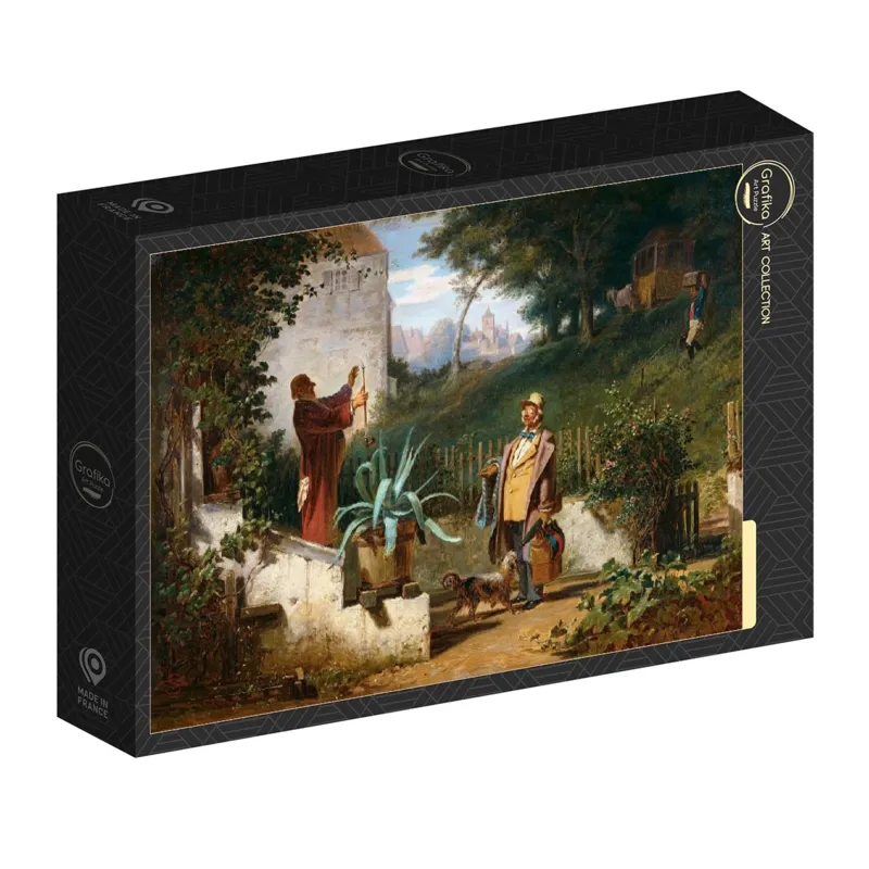 Carl Spitzweg - Jugendfreunde, 1855