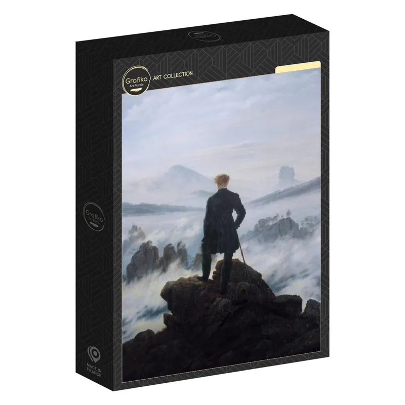 Caspar David Friedrich - Le voyageur au-dessus de la mer de nuages, 1818