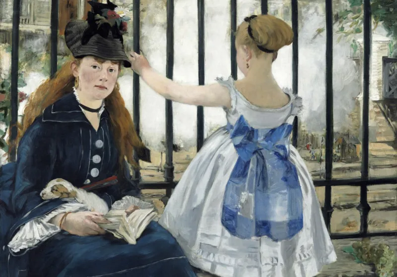 Edouard Manet : Le Chemin de Fer, 1873
