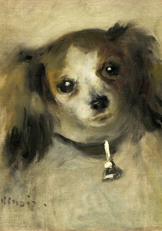 Auguste Renoir : Tête de Chien, 1870