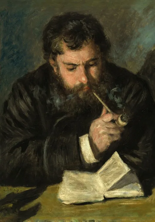 Auguste Renoir : Claude Monet, 1872