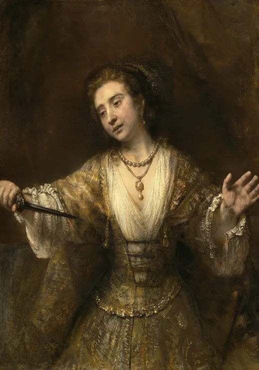 Rembrandt : Lucretia, 1664