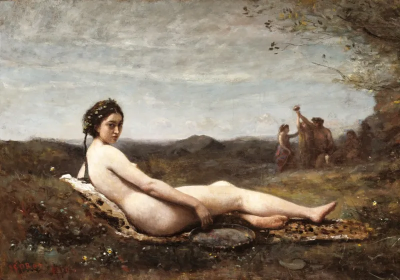 Jean-Baptiste-Camille Corot : Repose, 1860