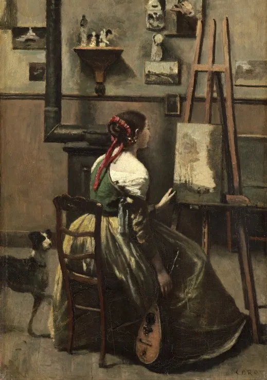 Jean-Baptiste-Camille Corot : Atelier de l'Artiste, 1868