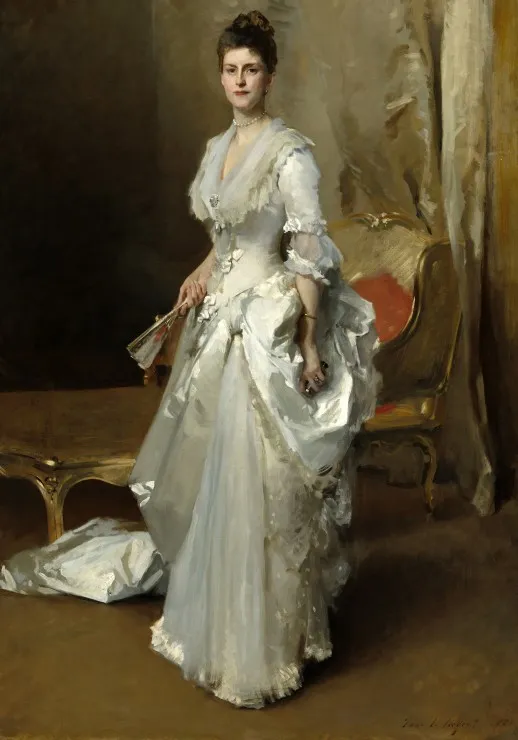 John Singer Sargent : Margaret Stuyvesant Rutherfurd White (Mrs. Henry White), 1883