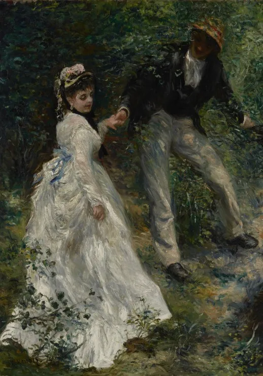 Pierre-Auguste Renoir : La Promenade, 1870