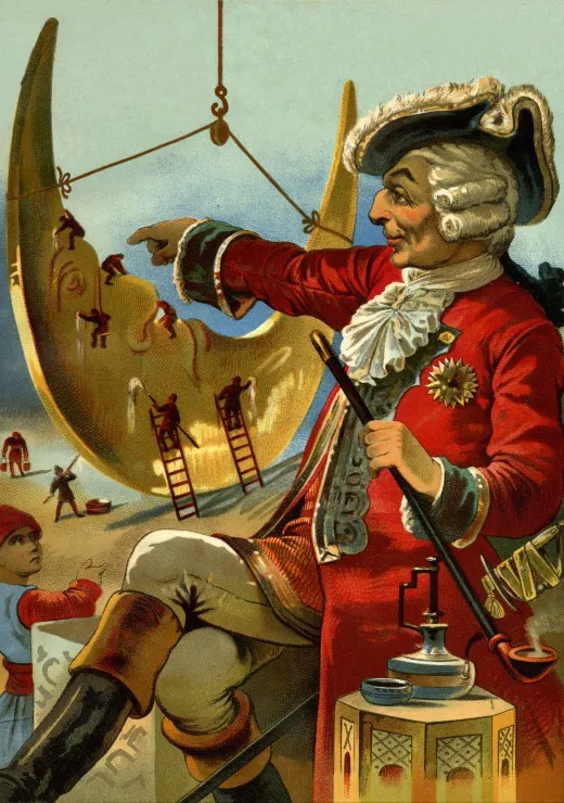 Gottfried Franz: Les Merveilleux Voyages du Baron de Münchhausen, 1896