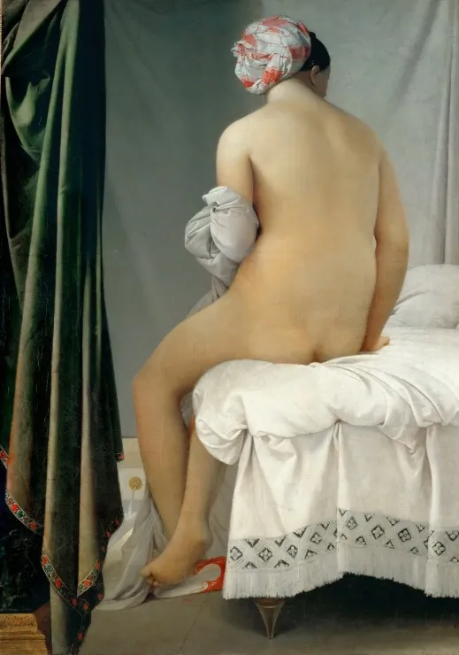 Jean-Auguste-Dominique Ingres : La Baigneuse Valpinçon, 1808