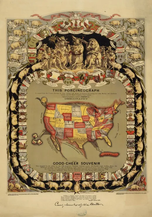 Le Porcineograph , 1875