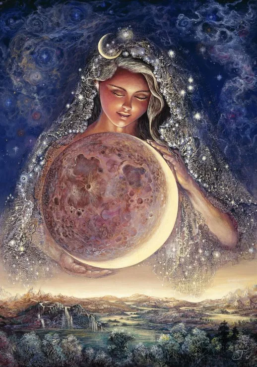 Josephine Wall - Moon Goddess