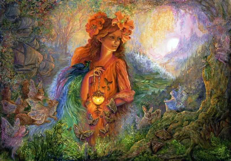 Josephine Wall - Lighting the Way