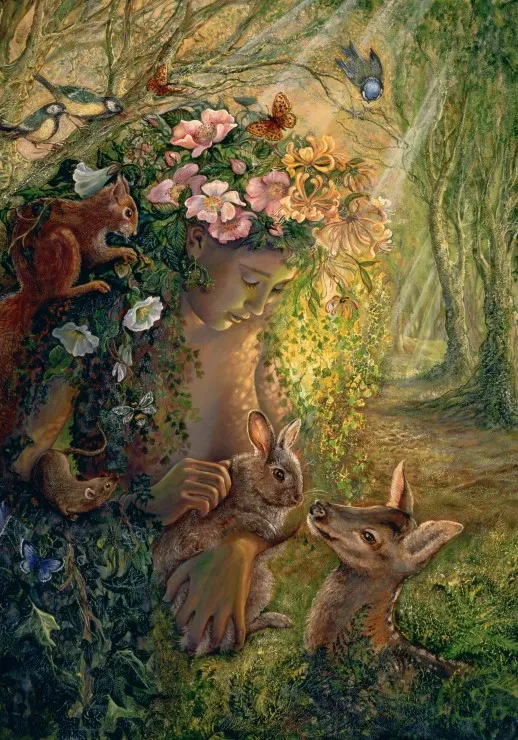 Josephine Wall - The Wood Nymph
