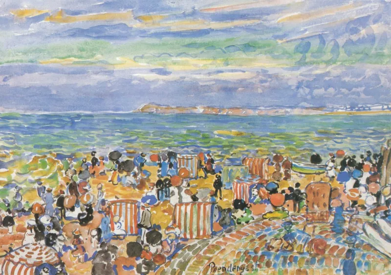 Maurice Prendergast : St. Malo N°. 2, 1907 - 1910