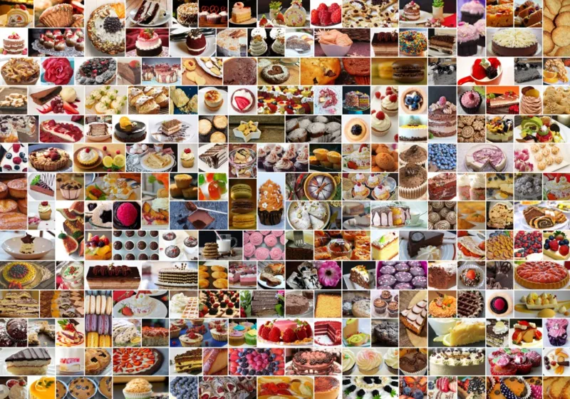 Collage - Gâteaux