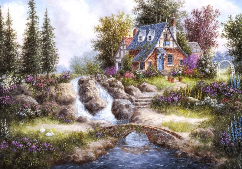 Dennis Lewan - Alpine Falls