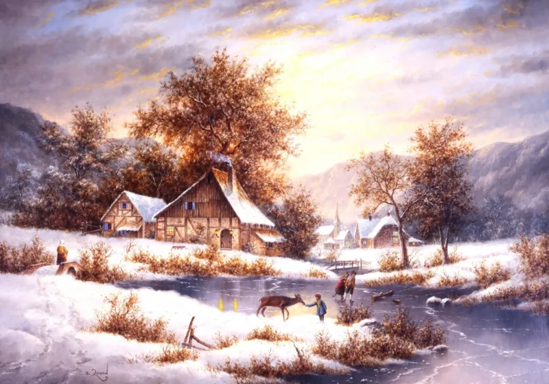 Dennis Lewan - Amber Sky Of Winter