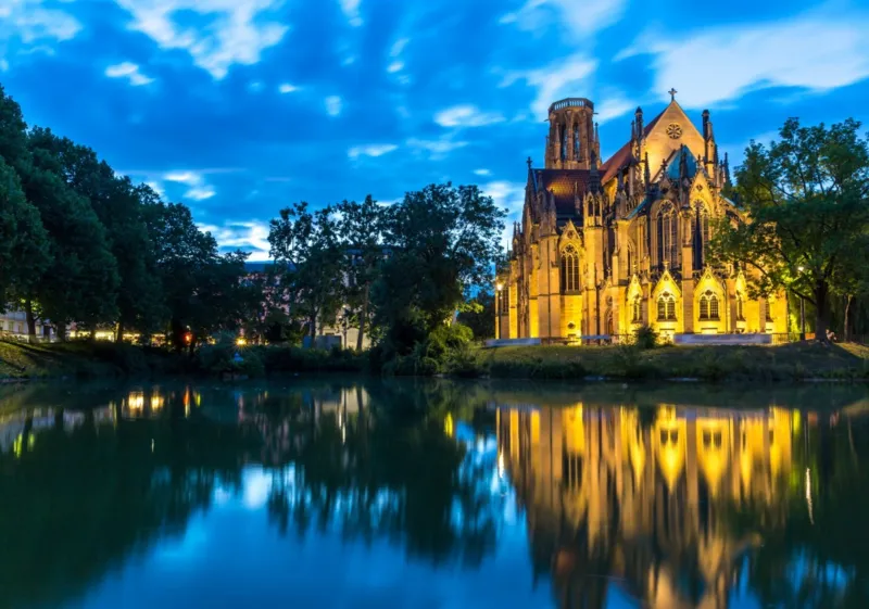 Deutschland Edition - Stuttgart, Johanneskirche am Feuersee