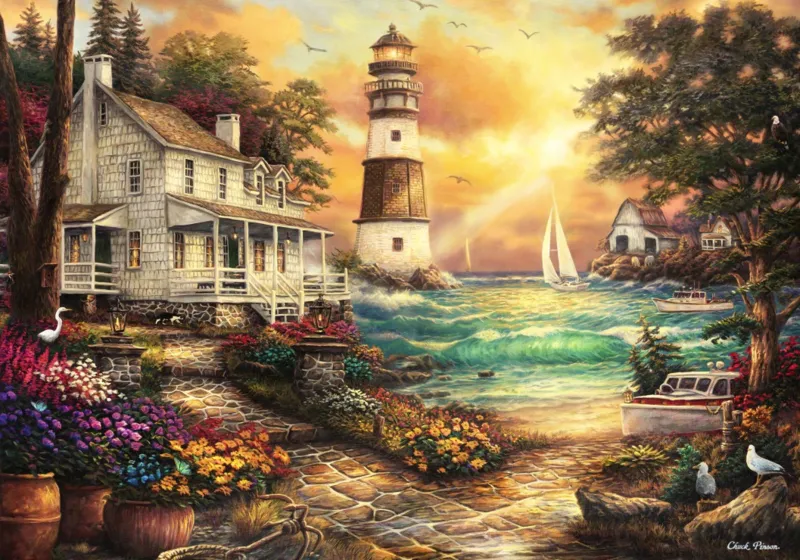 Chuck Pinson - Cottage by the Sea