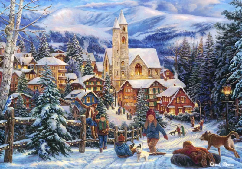 Chuck Pinson - Sledding To Town