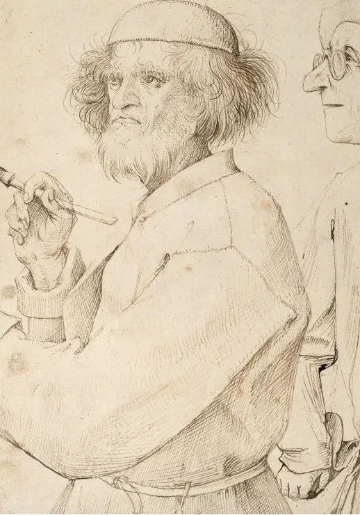 Brueghel Pieter - Le Peintre et l'Acheteur, 1565