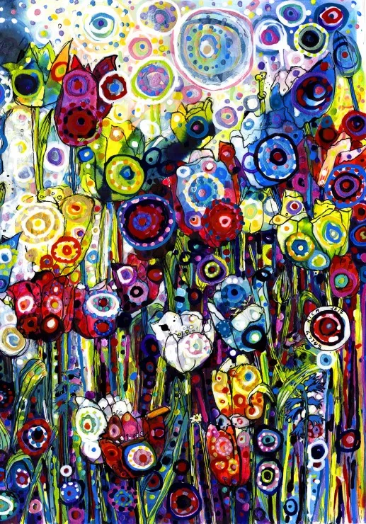 Sally Rich - Spring Tulips