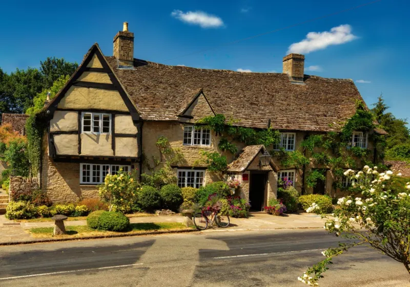 Minster Lovell in the Cotswolds