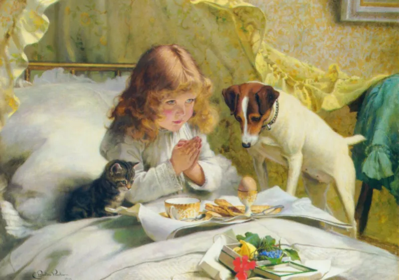 Charles Burton Barber : Suspense , 1894