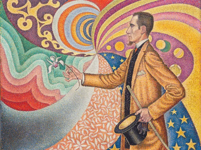 Paul Signac : Portrait de Félix Fénéon, 1890