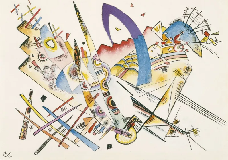 Wassily Kandinsky : Sans Titre, 1922