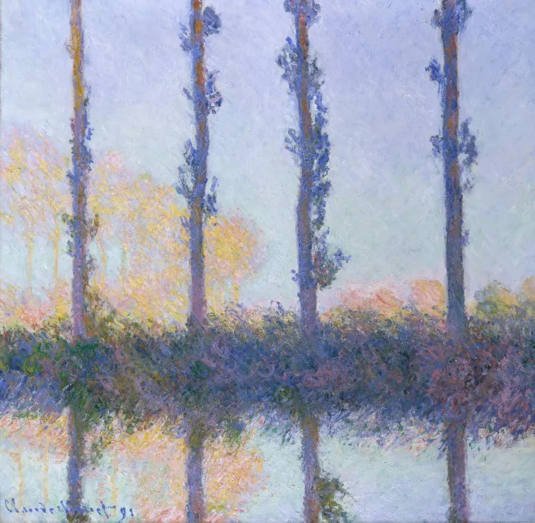Claude Monet: Les Quatre Arbres, 1891