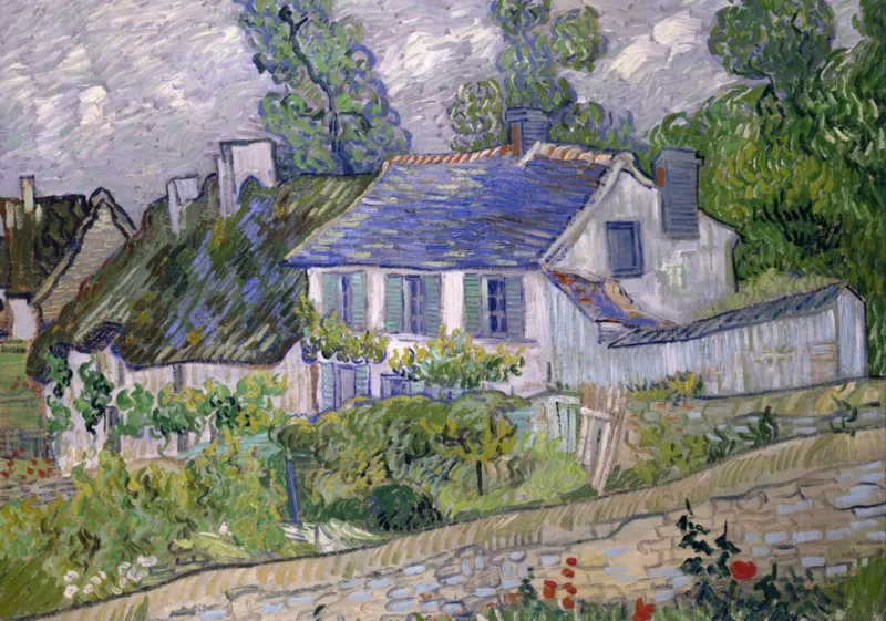 Vincent Van Gogh - Maison à Auvers, 1890