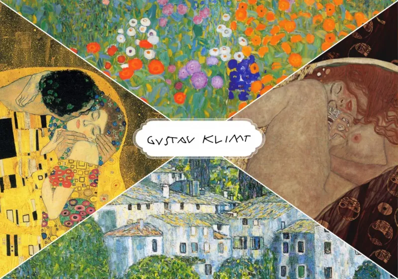 Gustav Klimt - Collage
