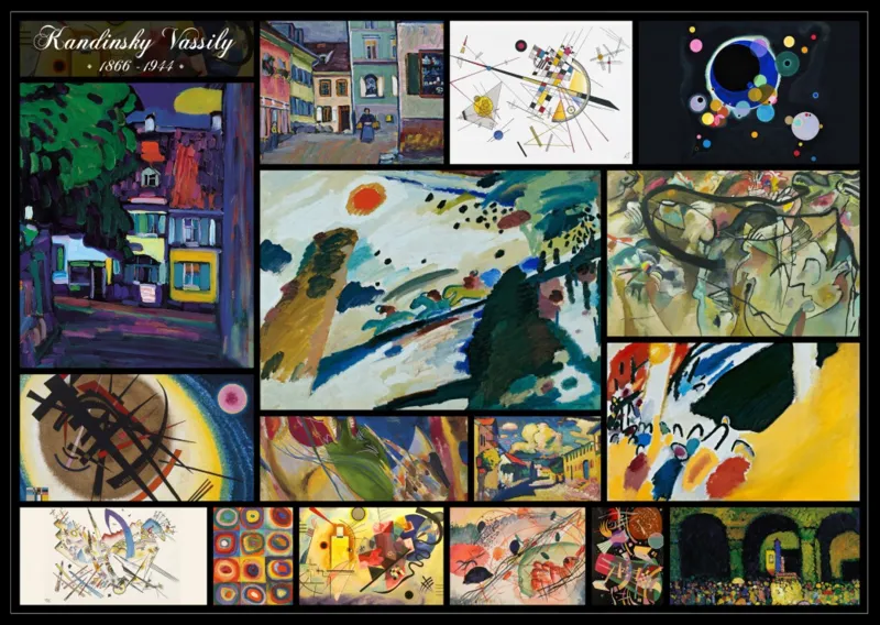 Kandinsky Vassily - Collage