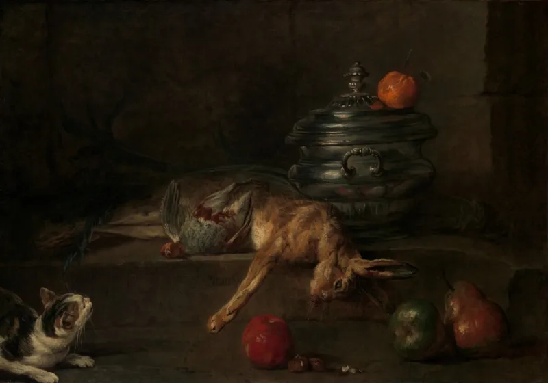Jean Siméon Chardin : La Soupière en Argent, 1728-30